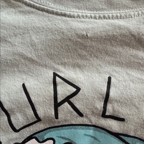 Hurley Light Gray Surf Taco Tuesday Graphic Beach Tee Size 8 Years Old Surfer - Picture 3 of 5